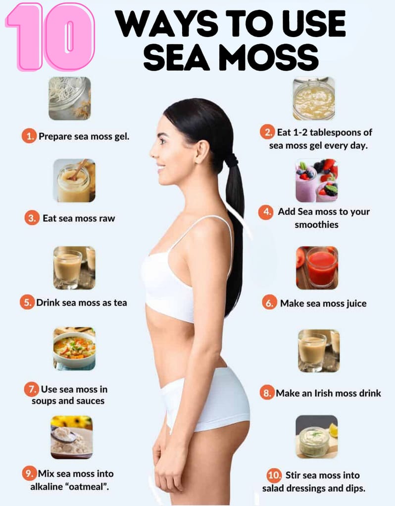 Incorporating sea moss into your diet